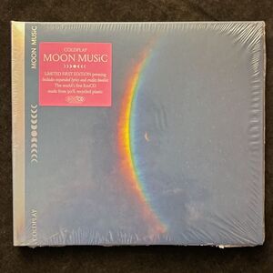 Coldplay Moon Music Autographed Compact Disc, EcoCD, Atlantic, 2024